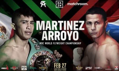 Martínez vs Arroyo en el undercard de Canelo