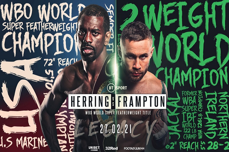 Frampton favorito de apostadores frente a Herring