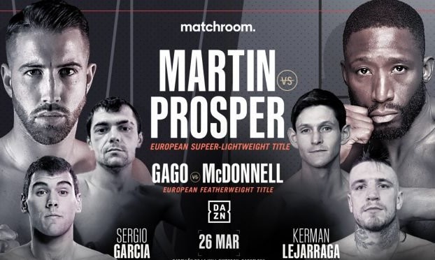 Matchroom anuncia doble velada titular en Barcelona