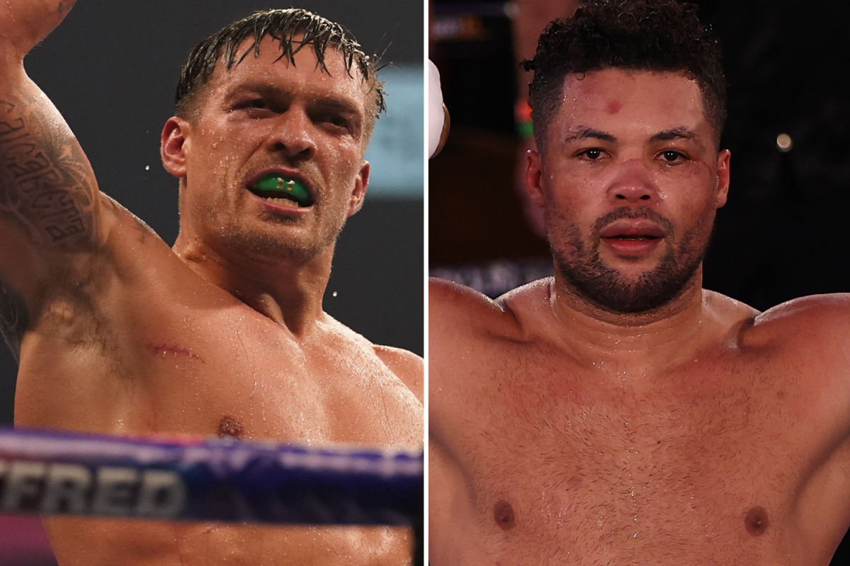 Joe Joyce vs Oleksandr Usyk en abril