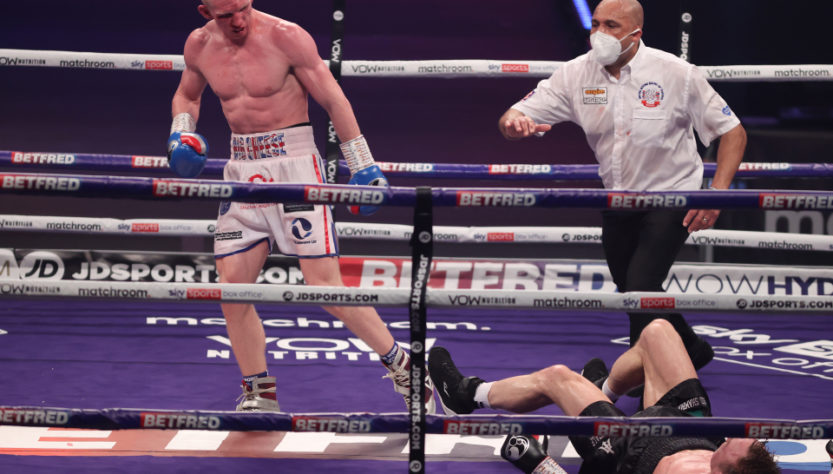 Cheeseman recuperó faja británica superwelter