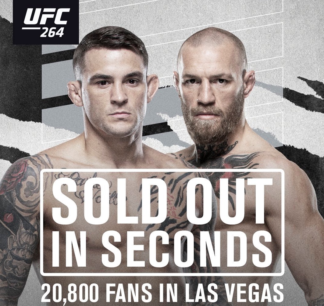 Poirier y McGregor a casa llena en Las Vegas