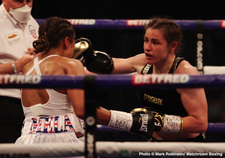 Katie Taylor lo volvió a hacer.