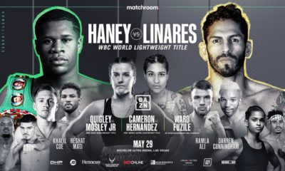Haney vs Linares con undercard espectacular