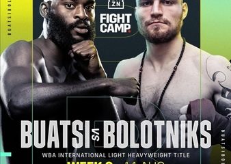 Buatsi vs Bolotniks el 14 de agosto