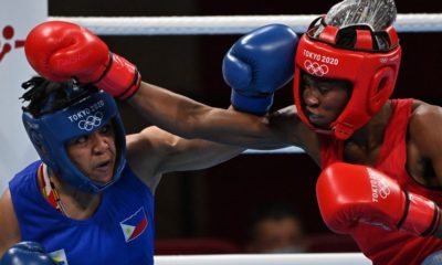 Filipina Petecio y congoleña Sakobi suben el telón del boxeo en Tokio