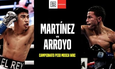 Martínez vs Arroyo en el undercard Canelo-Plant