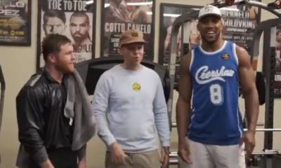 AJ visita a Canelo y comienzan los rumores de cambio de entrenador