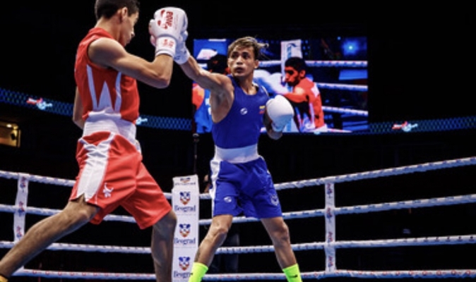 Finol venció al ucraniano Nabiiev  en Mundial AIBA.