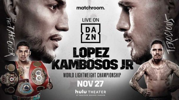 Teófimo vs Kambosos este sábado desde NY por DAZN