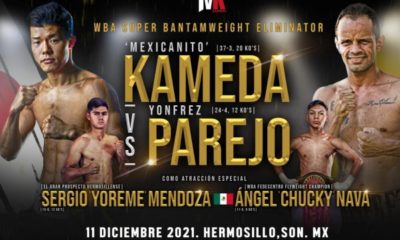 Venezolano Parejo y japonés Kameda en pelea crucial