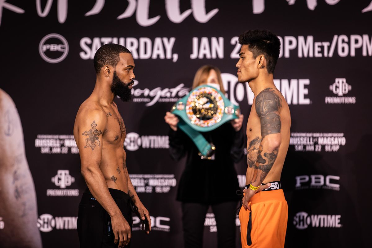 Russell da el peso y queda listo para defender ante Magsayo