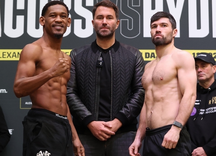 Daniel Jacobs y Jhon Ryder desde Londres por DAZN