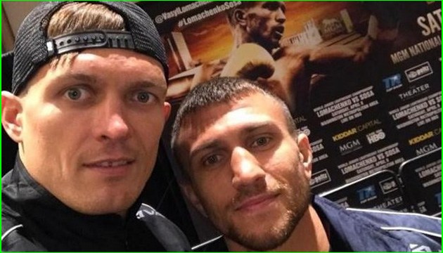 Oficial ruso se confiesa fan de Usyk y Lomachenko