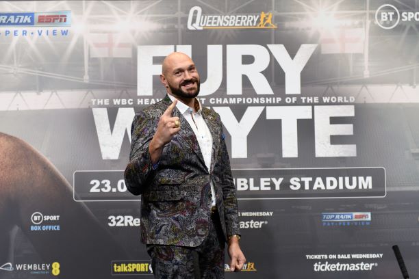 Fury pronostica que noqueará a Whyte