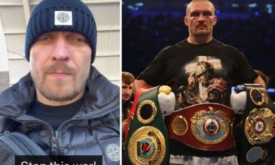 Usyk: Mi país es más importantes que un cinturón de campeón