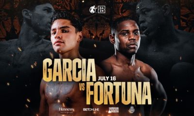 García vs Fortuna el sábado en Los Angeles (DAZN)