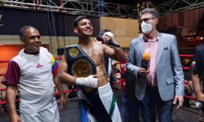 Leonardo Sánchez retiene su faja nacional welter