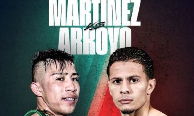 Martínez vs Arroyo este sábado desde San Antonio