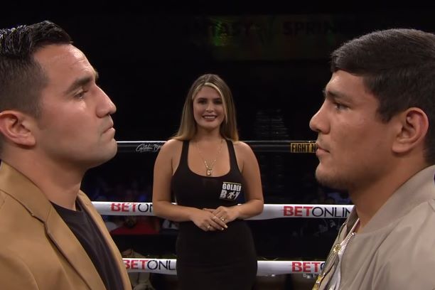 Murodjon Akhmadaliev vs Ronny Ríos pelea estelar (DAZN)