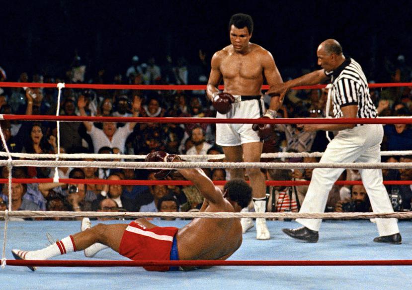 Cinturón que ganó Ali ante Foreman fue subastado