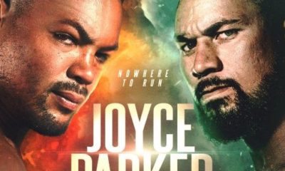 Combatazo: Joyce vs Parker el 24/9 en Manchester