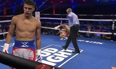 Zayas liquidó a Espadas en 7 rounds