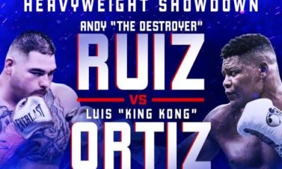 Ruiz vs Ortiz: Horario, TV, Streaming y cartelera completa.