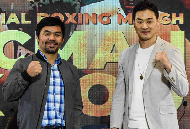 Anuncian regreso de Pacquiao ante youtuber DK Yoo.