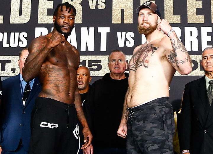 Wilder y Helenius encabezan menú boxístico sabatino por ESPN