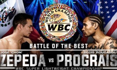 Prograis y Zepeda disputan el vacante superligero CMB (FITE TV).