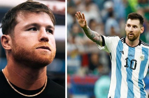 Canelo amenza a Messi. Faitelson lo califica de cobarde.