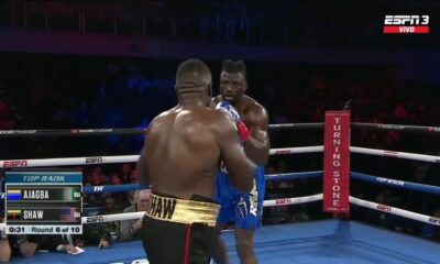 Ajagba superó a Shaw en un combate monótono