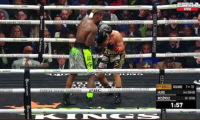 Mexicano Resendiz superó al excampeón Hurd.