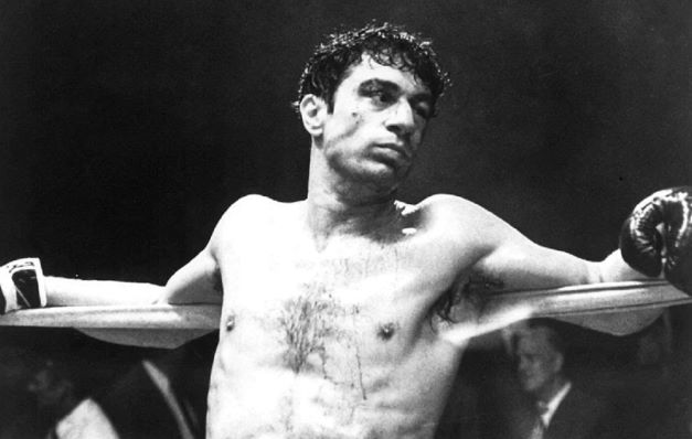 La turbulenta vida de Jack LaMotta llevada al cine.