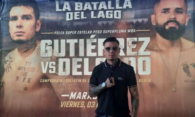 Gutiérrez vs Delgado este viernes desde Maracaibo por ESPN.