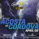 Tito Acosta vs Angelino Córdova el 6/4 (DAZN).