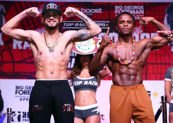 Robeisy y Dogboe listos para la guerra.