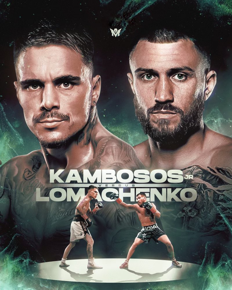 Loma vs Kambosos en abril de 2024