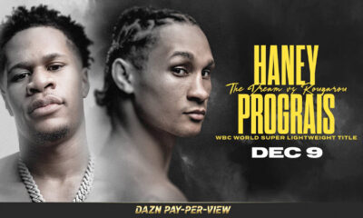 Prograis y Haney el 9 de diciembre por DAZN.