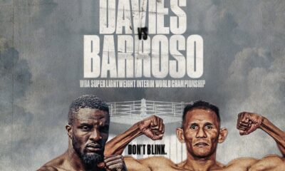 Barroso vs Davis el 6 de enero en Las Vegas