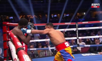 Solo bastó un golpe para se hiciera justicia. Justicia divina, y el venezolano Ismael Barroso, a los 40 años, sorteó todos los obstáculos posibles para destruir en menos de un round al inglés Ohara Davies y conquistar la faja superligero interina de la Asociación Mundial de Boxeo (AMB) esta noche en Las  Vegas. 