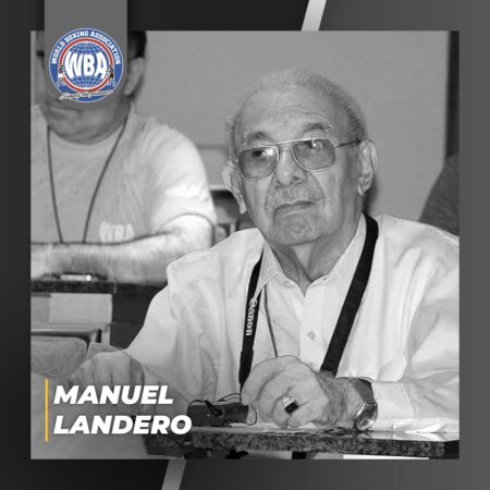 Manuel Landero dedicó gran parte de su vida al boxeo