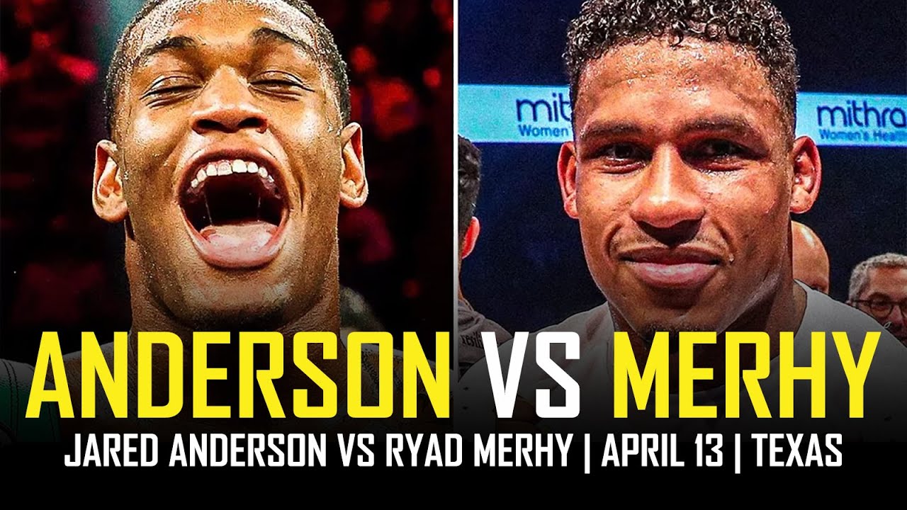 Anderson vs. Merhy este sábado Corpus Christi.