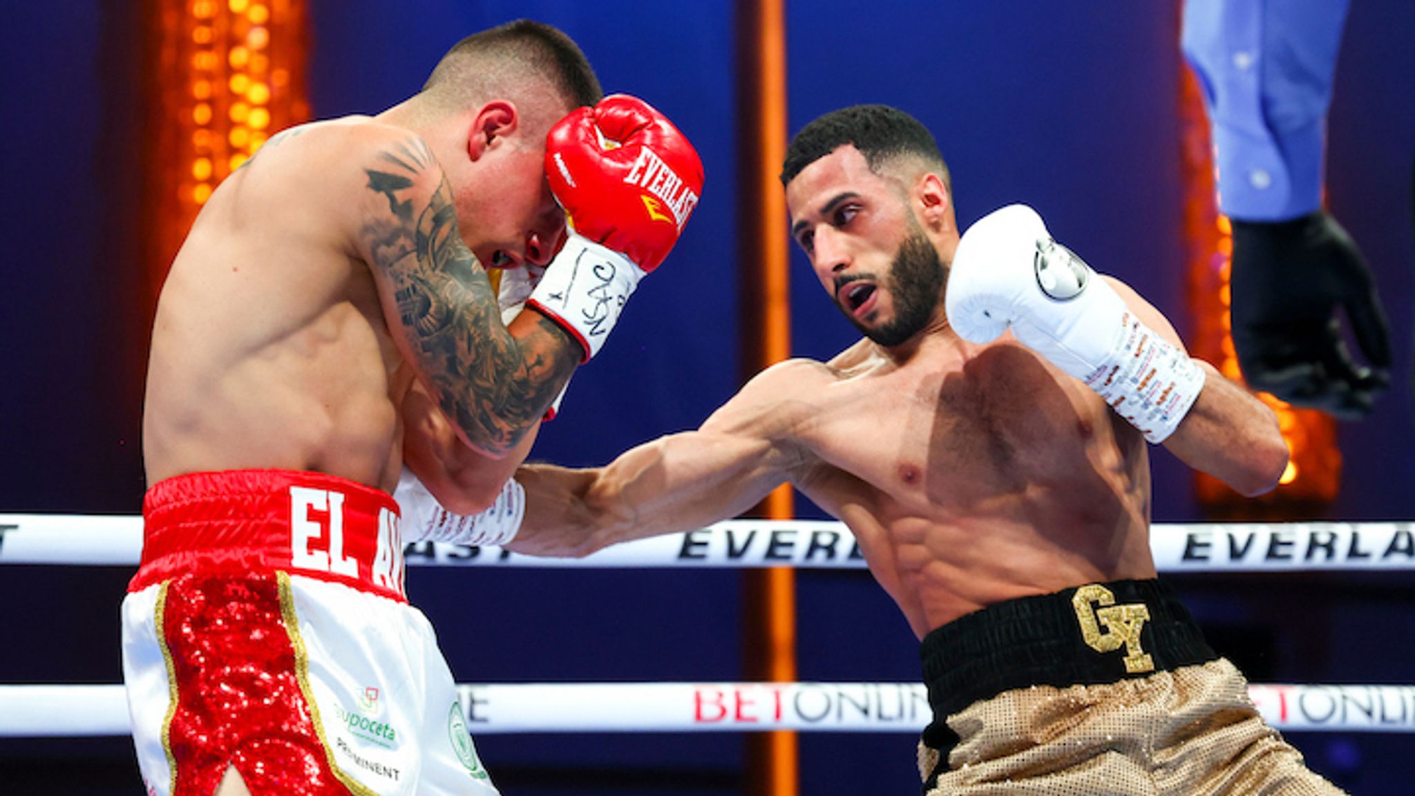 Yafai detuvo al "Avión" Gauto en Las Vegas.