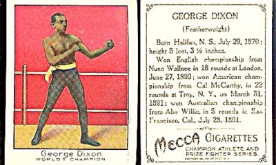 George Nixon fue el primer negro en ganar un titulo mundial