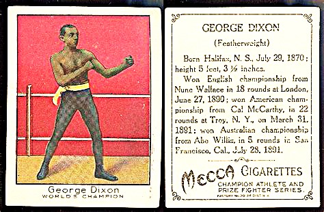 George Nixon fue el primer negro en ganar un titulo mundial