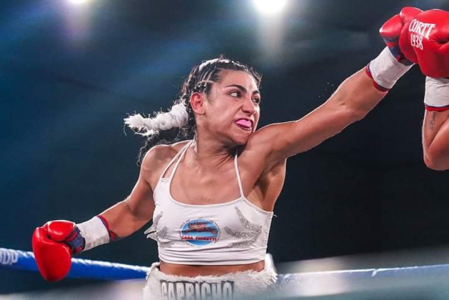 Nazarena Romero conquista faja supergallo AMB.