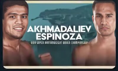 Akhmadaliev vs Espinoza disputarán faja interina AMB.