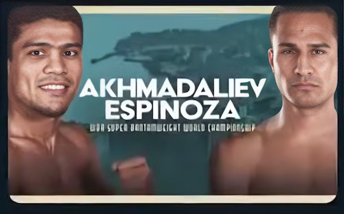 Akhmadaliev vs Espinoza disputarán faja interina AMB.